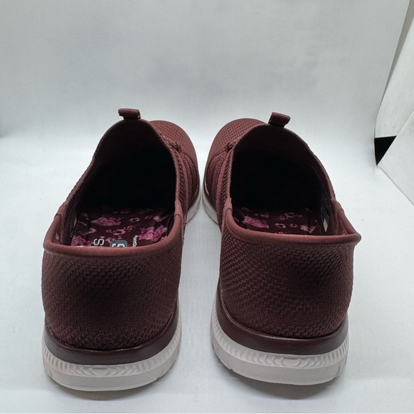 Skechers Women's Slip-ins Virtue Washable Mesh Shoes Knit Sneakers Burgundy Sz 8 - Picture 7 of 10